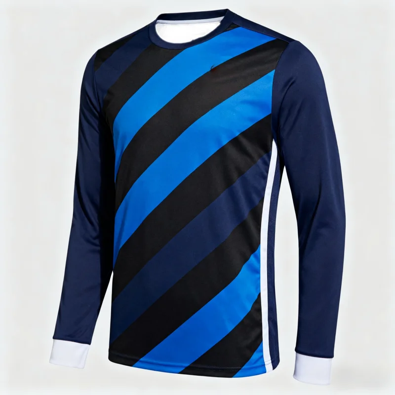 

Модные футбольные майки с длинными рукавами и 3D-печатью, динамическими полосками и футбольными мотивами — модный выбор для футбольных болельщиков