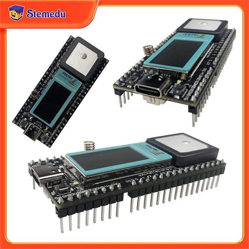 

LoRaWAN Asset LoRa GNSS Wireless Tracker ESP32+SX1262 WiFi Blue-tooth GPS L1/L5 Tracker for Vehicle Kids Pet Car Fitness Tracker