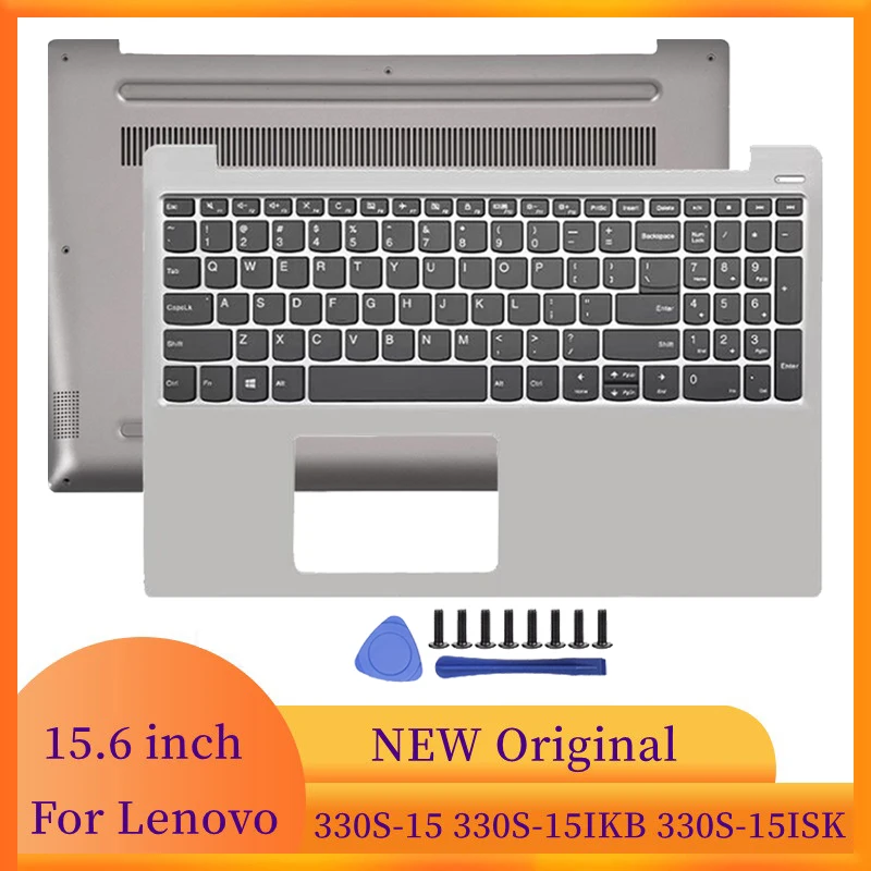 

NEW For Lenovo ideapad 330S-15 330S-15ARR 330S-15IKB 330S-15ISK 7000-15 Laptops Palmrest Upper Case/Bottom Case Computer Case