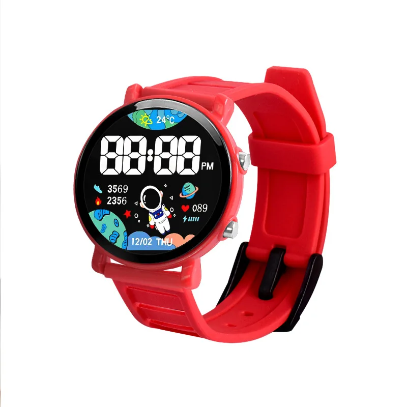 New Tech Sense Digital Astronaut Watch Boys Girls Students High Quality Kids Watch Children's Sports Electronic Watch