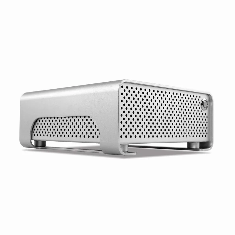3l All Aluminum Mini Itx Host Cnc Integrated Appearance I5/R5 Six Core Powerful Processor Portable Office Game Desktop Host