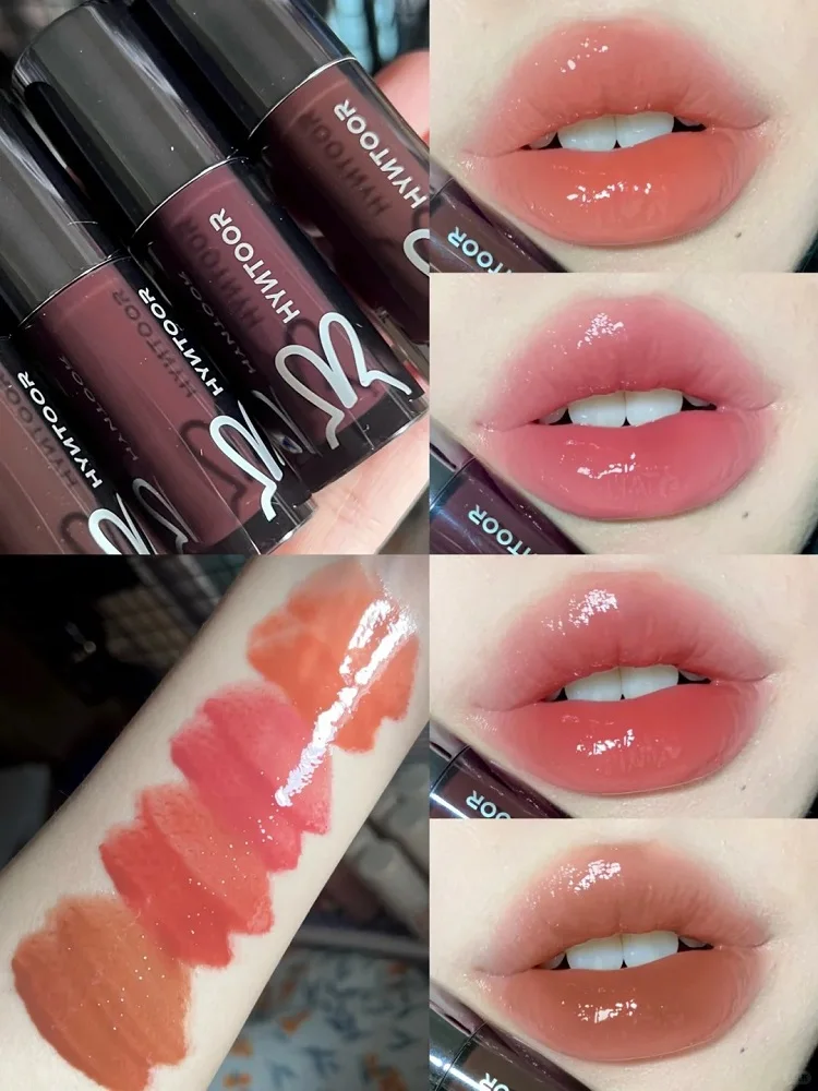 

Помада HYNTOOR 3.0 Black Rabbit Matte Soft Mist Punk Nude Black Gothic/Crystal Jelly: высокопигментированная, стойкая, для готического/кристаллического макияжа губ