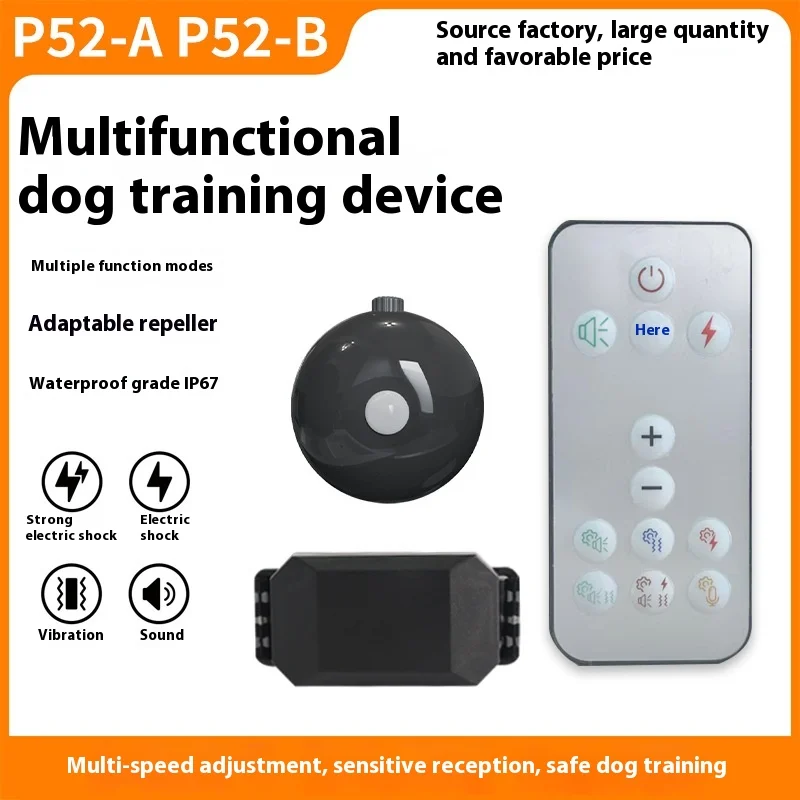 

Color Screen Anti-Bark Device-AI Sound Recognition&10Safe Levels, Rechargeable with Real-Time Training Data for Small/Large dogs