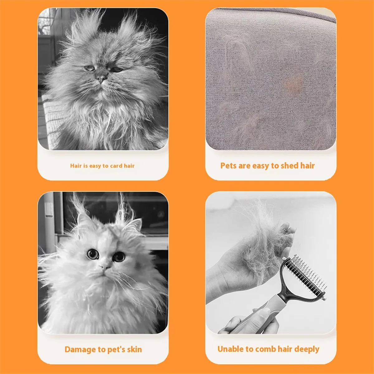 Перезаряжаемая расческа для волос домашних животных, распылитель для ухода за домашними животными, простая щетка для удаления и чистки волос одной кнопкой для домашних животных