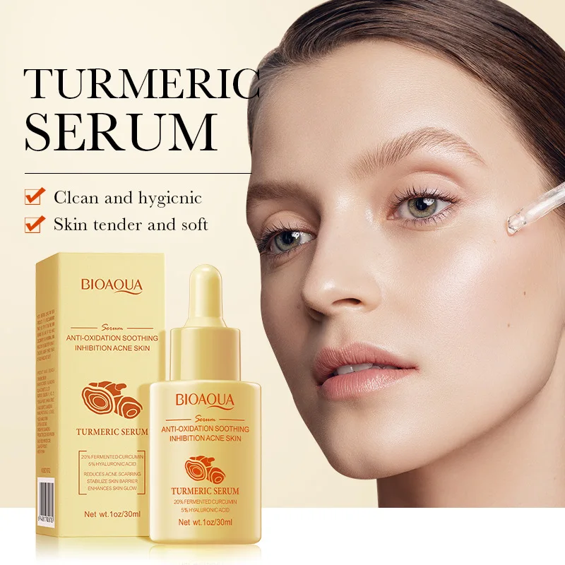 BIOAQUA Vitamin C Retinol Hyaluronic Acid Serum Moisturizing Brightening Hydrating Firming Facial Essence Beauty Face Skin Care