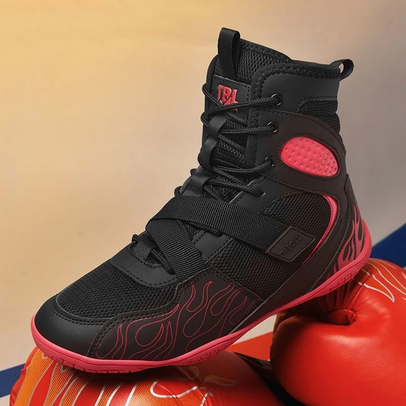 

2025 New Wrestling Shoes Men Designer Boxing Shoes Mens Top Quality Gym Training Shoe Brand Fighting Shoes for Man