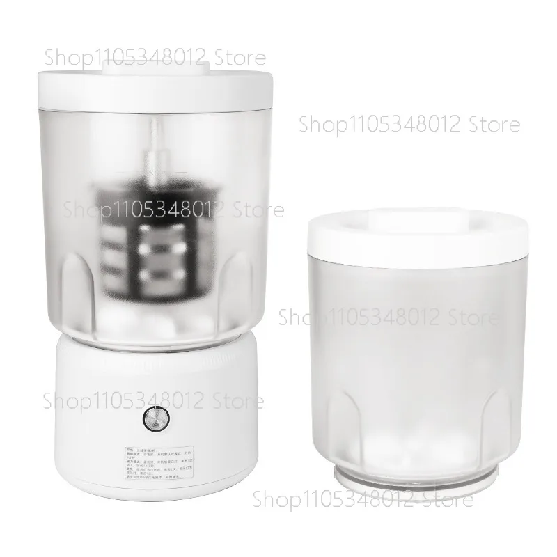 Compact Automatic Ultrasonic CleanerWatch Parts  Straps  and Screws Built-in Removable Oil Filter 360° Deep Cleaning