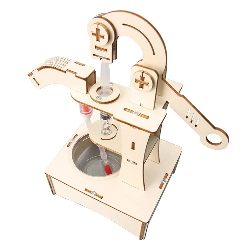 DIY نموذج مادي تجربة علمية لعبة تعليمية مروحة مكيف الهواء غسالة اليدوية إنتاج صغير #2