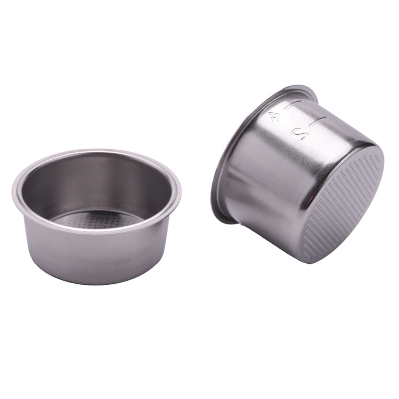 

T83C-3 Set 51Mm 2/4 Cups Filter Replacement Filter Basket For Coffee Bottomless Portafilter For Delonghi Espresso Machine