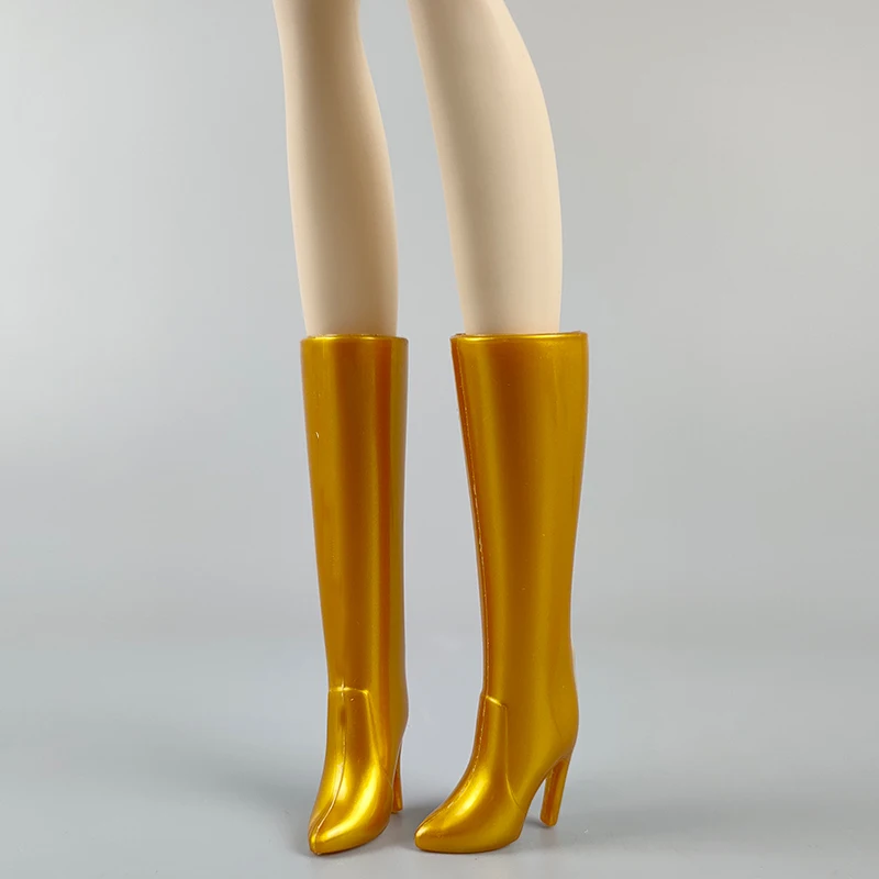 Fashion High Heel Shoes For 11.5" Girl Doll Long Boots For 1/6 Dollhouse Dolls Accessories Kids Toys view 6