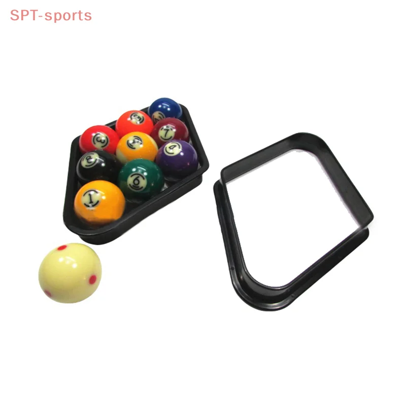 

9-Ball Table Billiard Holder Reusable Diamond Billiard Table Racks Wear-resistant For 2 1/4in Balls Billiard Accessories