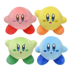 Anime japonês Kirby de pelúcia infantil, pelúcia macia, bonitinho dos desenhos animados, bonecas kawaii, decoração de Natal, presente de aniversário 15cm