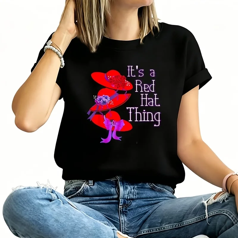 Red Hat It's a Red Hat Thing Women's Plus Size T-Shirt 100% Cotton 220g