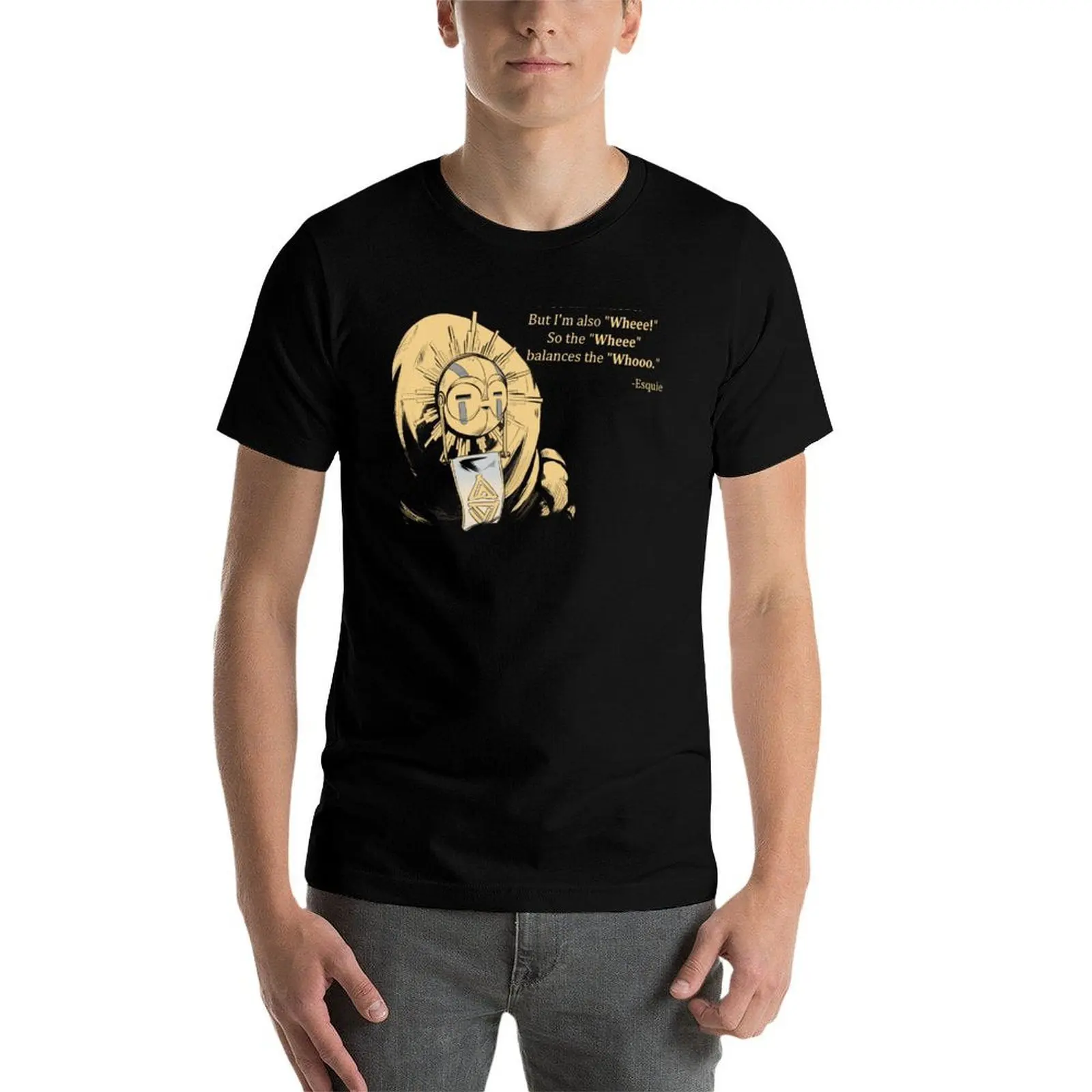 

Esquie Clair Obscur Expedition 33 T-Shirt t shirt custom print man t shirts for men T-Shirt