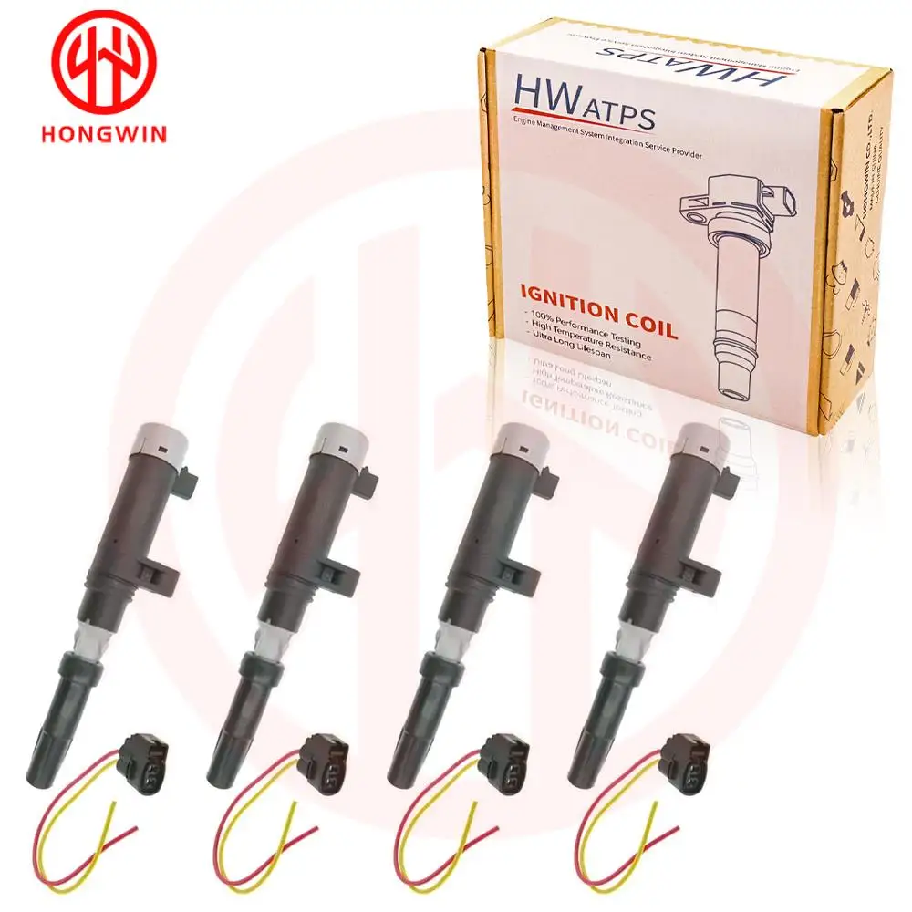 

4PCS 22448-00QAA Ignition Coil Plug 7700107177 For Renault Clio Espace Grand Scenic Kangoo Laguna Logan Megane Nissan Opel