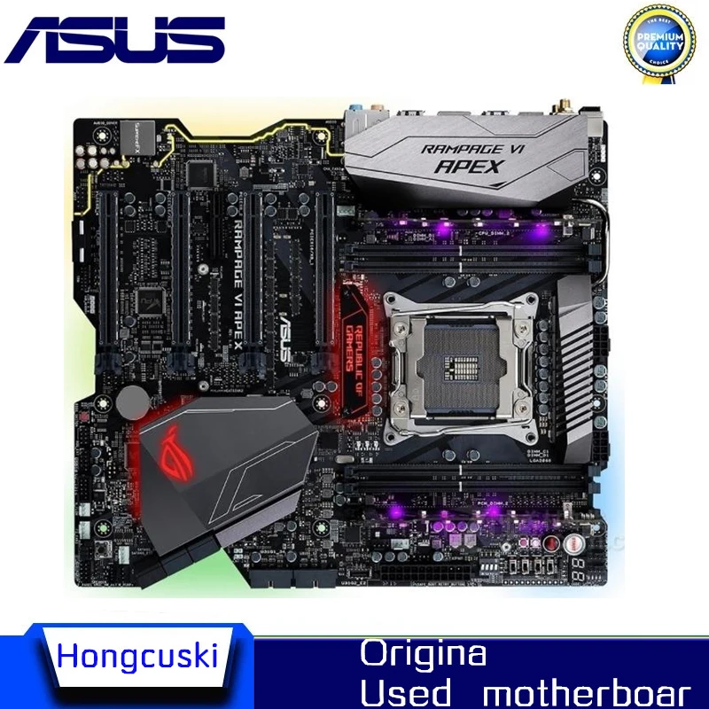 

Материнская плата Asus ROG Rampage VI Apex X299 DDR4 LGA LGA 2066