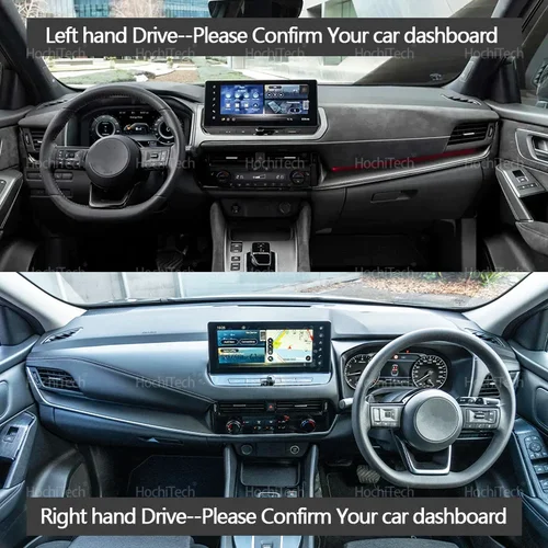 Imagen 2 del producto Cubierta protectora para salpicadero de Nissan Qashqai J12 2021 2022 2023 2024, parasol para salpicadero de coche, alfombra Anto-UV