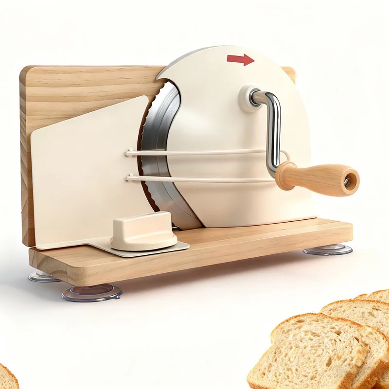 Bread Slicer - Manual, Adjustable Thickness, Baking Supplies Bread Slicer Toast Slicer