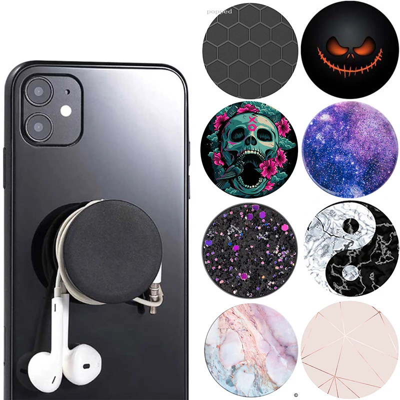 

Popped Phone Socket For iPhone 14 Plus Mobilephone Holder Stand Griptok Mobile Phone Accessories Soporte Movil For iphone 15 14