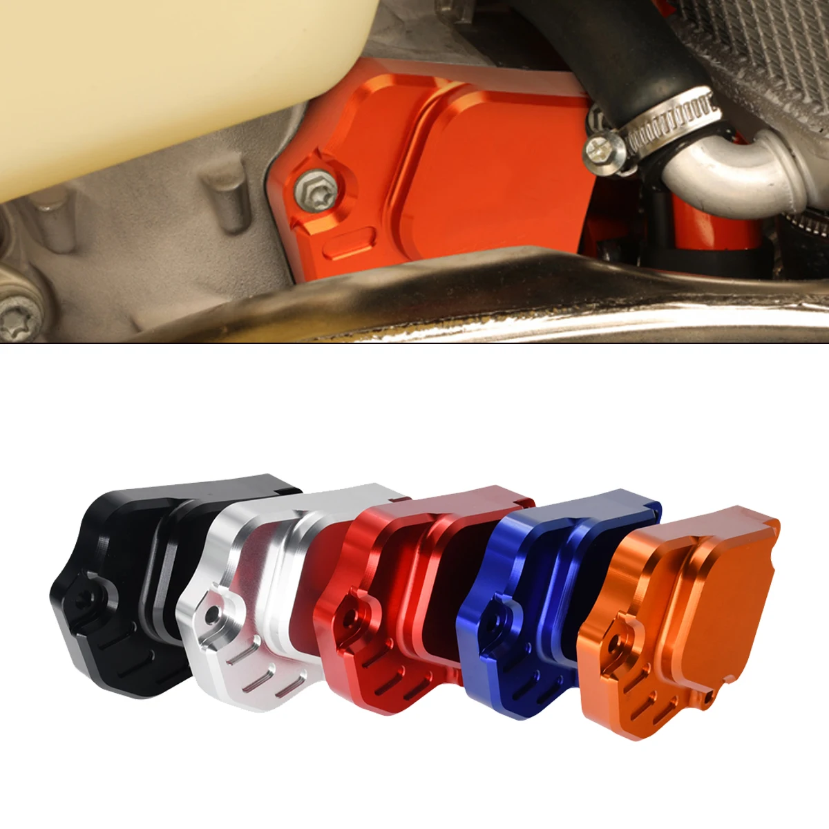 

Motorcycle CNC Right Exhaust Valve Control Cover Protector For KTM SX XC EXC XC-W 2023 2024 For Husqvarna TC TE TX 125-300 2024
