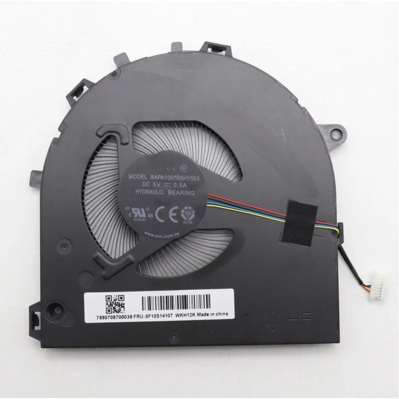 C  New CPU Cooling Fan DC5V 0.5A For IdeaPad Slim 5 14IRL8 82XD Slim 5 14IAH8 83BF