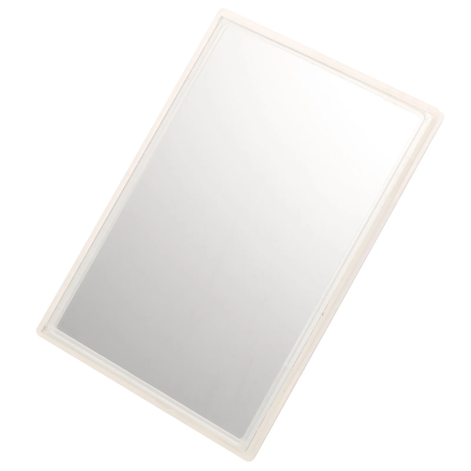 

Locker Mirror for Filing Cabinet Adhesive Metal Dresser Mirrors Bedroom Employees Compact Cute Desktop Makeup