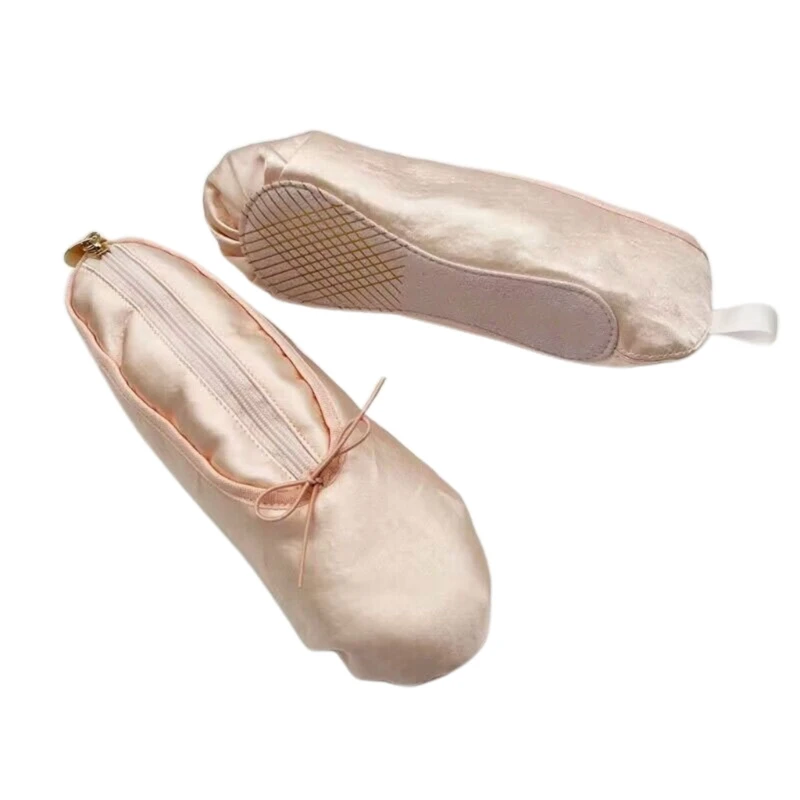 Roze make-uptasje voor balletschoenen Stijlvolle opbergtas voor make-uptasjes, perfect voor balletliefhebbers en