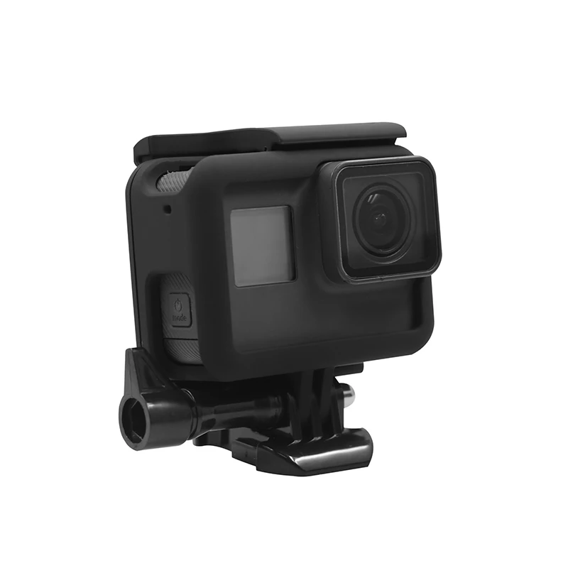 Schutzrahmenhalterung für GoPro Hero 7 6 5 Black Gehäuse, Schnellverschluss-Schnalle, Daumenschraube, Action-Kamera-Zubehör – Detail 6