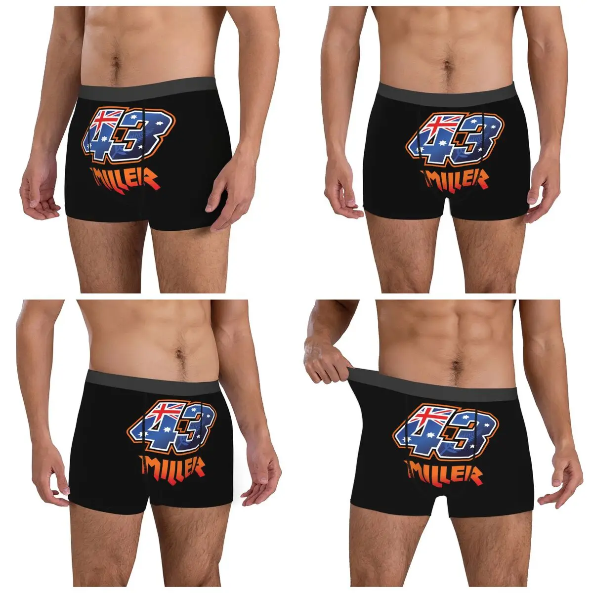 الملاكم السراويل السراويل جاك ميلر عدد 43 سراويل الرجال ملابس داخلية جيدة التهوية ل أوم رجل صديقها هدية #2