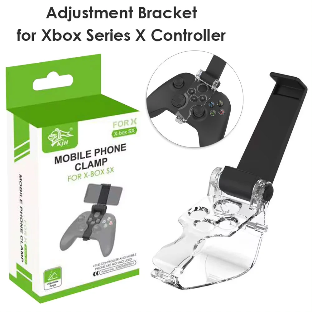 For Xbox Series Controller Phone Holder Wireless Gamepad Handle Bracket Mobile Phone Clip Stand for Microsoft Xbox Series S/X