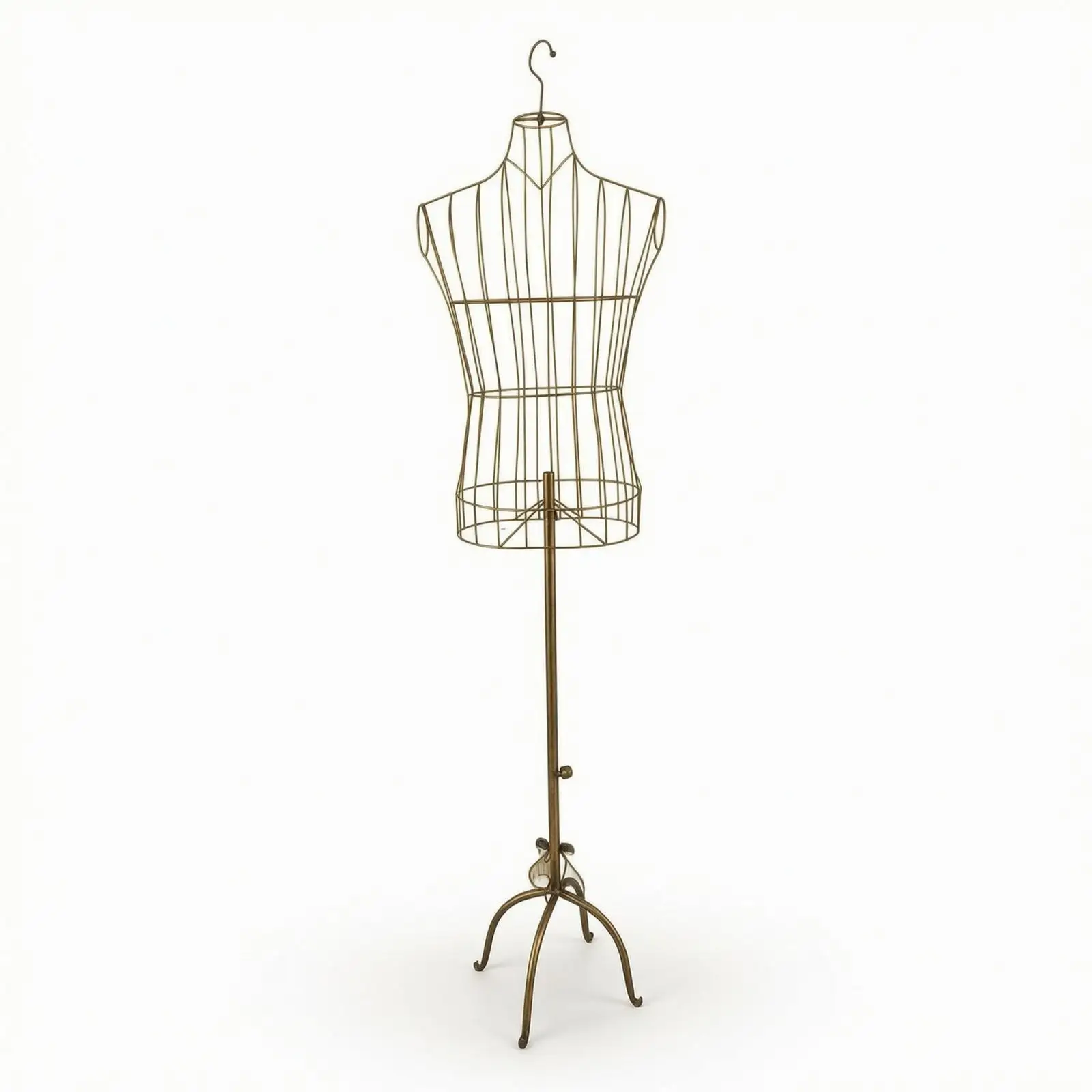 Iron Wire Male Mannequin Body Form Stand for Garment Showcase in Retail Shop