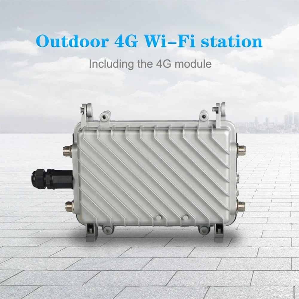 Openwrt Outdoor Waterdichte 4G Lte 4G Lte Wifi Router Modem Wifi Cpe Router Met Sim-Kaartsleuf Ondersteuning Poe WE1026-H