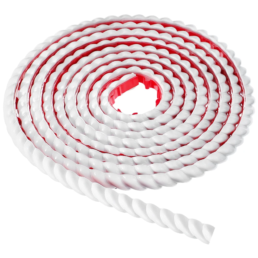 

Flexible Caulk Strip 1 Roll Mirror Border Decorative Easy Install Durable Peel Stick Corner Wall Molding Self Adhesive Trim