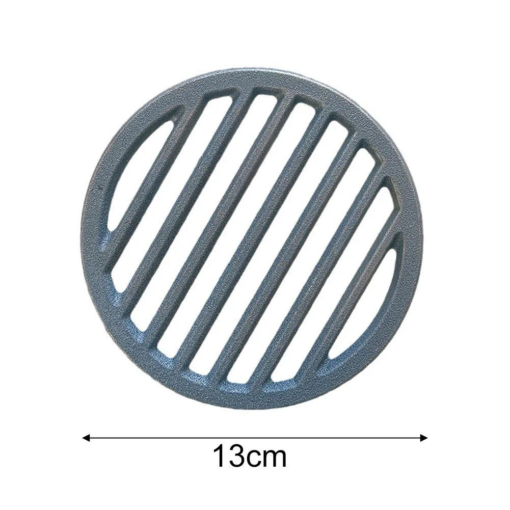 1pc Round Cast Iron Fire Grate Fireplace Replacement Parts Grate Cast Iron Heating Fireplace Parts Home Improvement