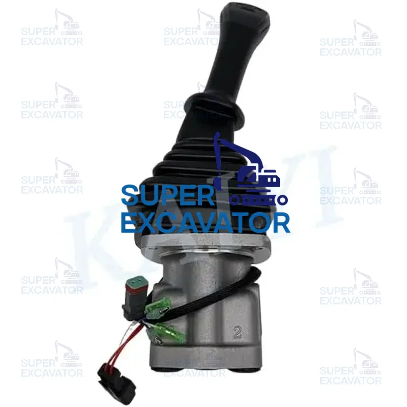 

Pilot Valve Joystick Handle Assy 31Q8-20041 Operating Grip Remote Controller Compatible with R215/225-9T Excavator Parts