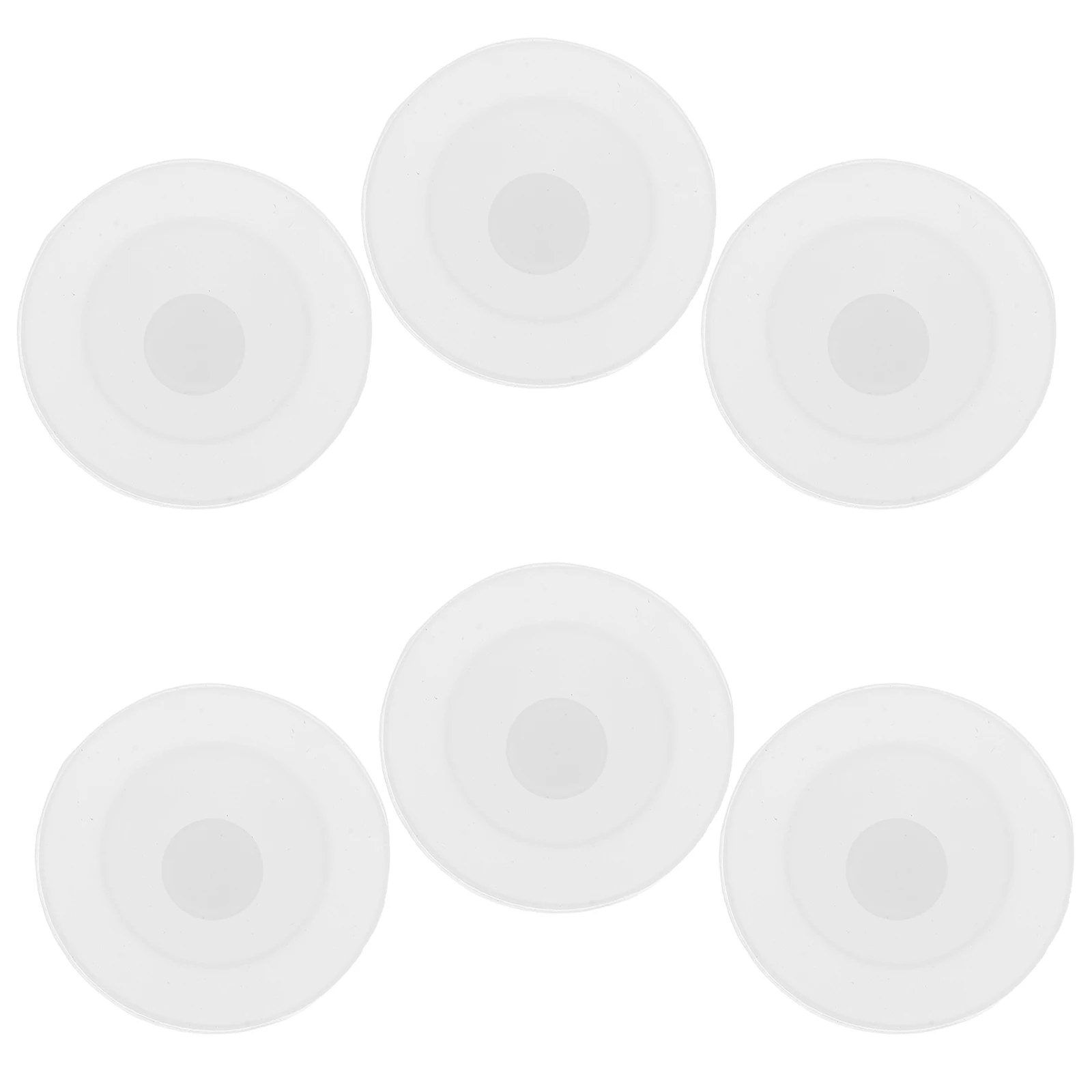 

6 шт., аксессуары для крышек чашек, складная силиконовая пробка с защитой от разливов, принадлежности для бутылок с белым животом, крышки для воды, герметичные