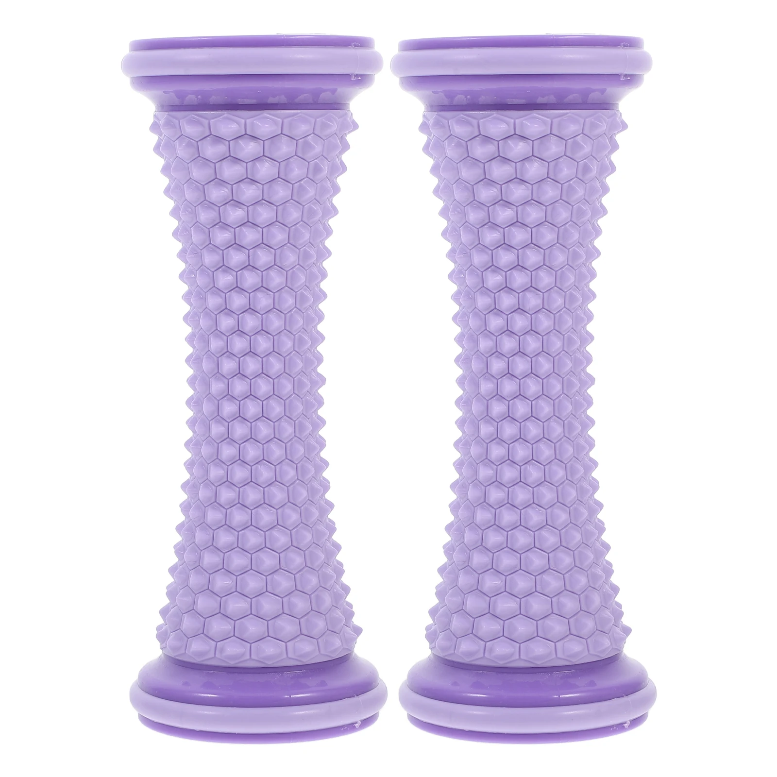 

2 шт. роликовый массажер для ног для подошвенного рельефа, нацеливающих точек давления, повышает кровообращение, портативный ручной массажный инструмент для