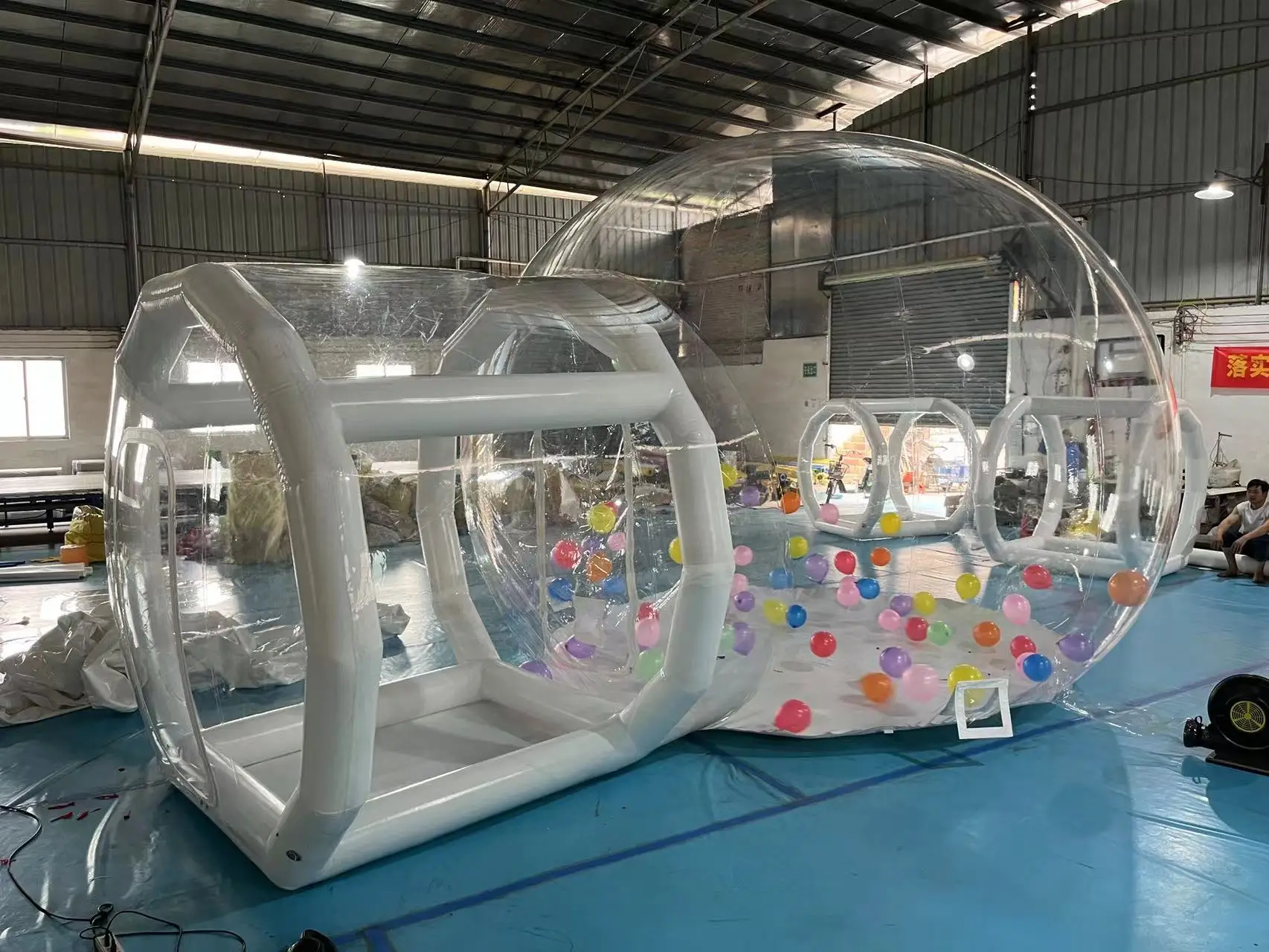 10FT/13FT Inflatable Bubble House With Blower Trampoline Jumping Inflatable Bubble Tent Bubble Bouncy House for Party Events