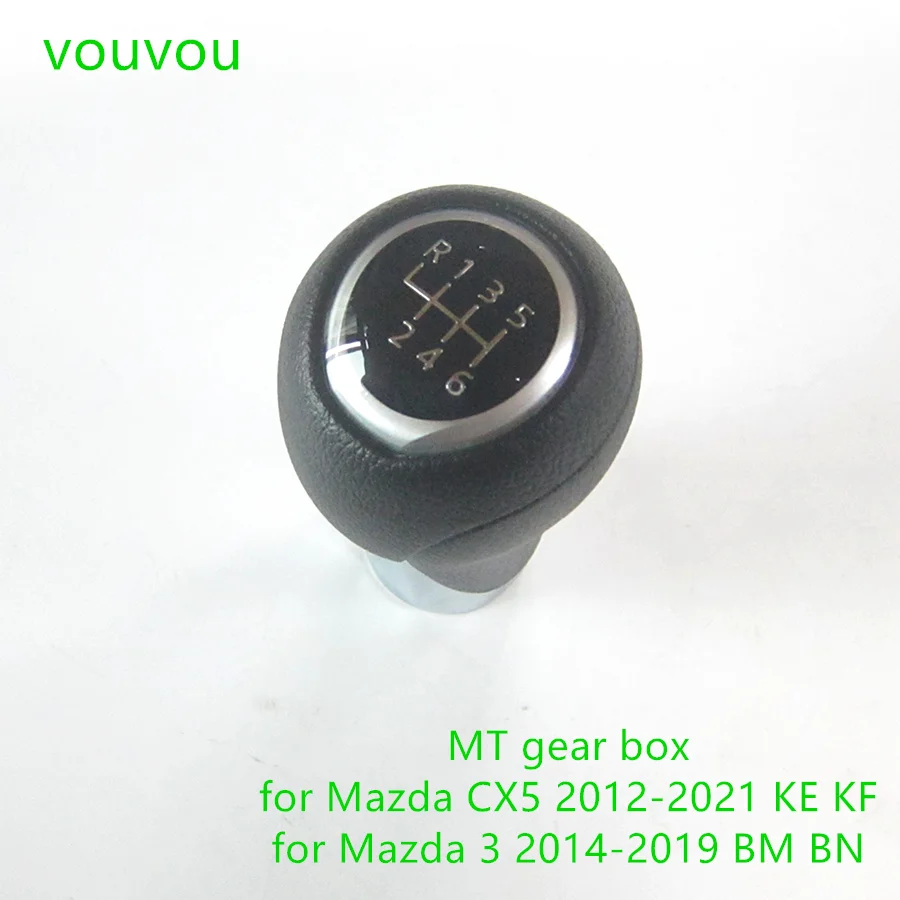 Car accessories 46-030 manual transmission shift change lever knob for Mazda CX-5 2012-2021 KE KF Mazda 3 2014-2019 BM BN
