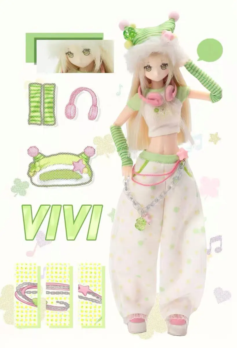 Mix Angel Series Bjd Doll Blind Box Cute Action Figure Collectible