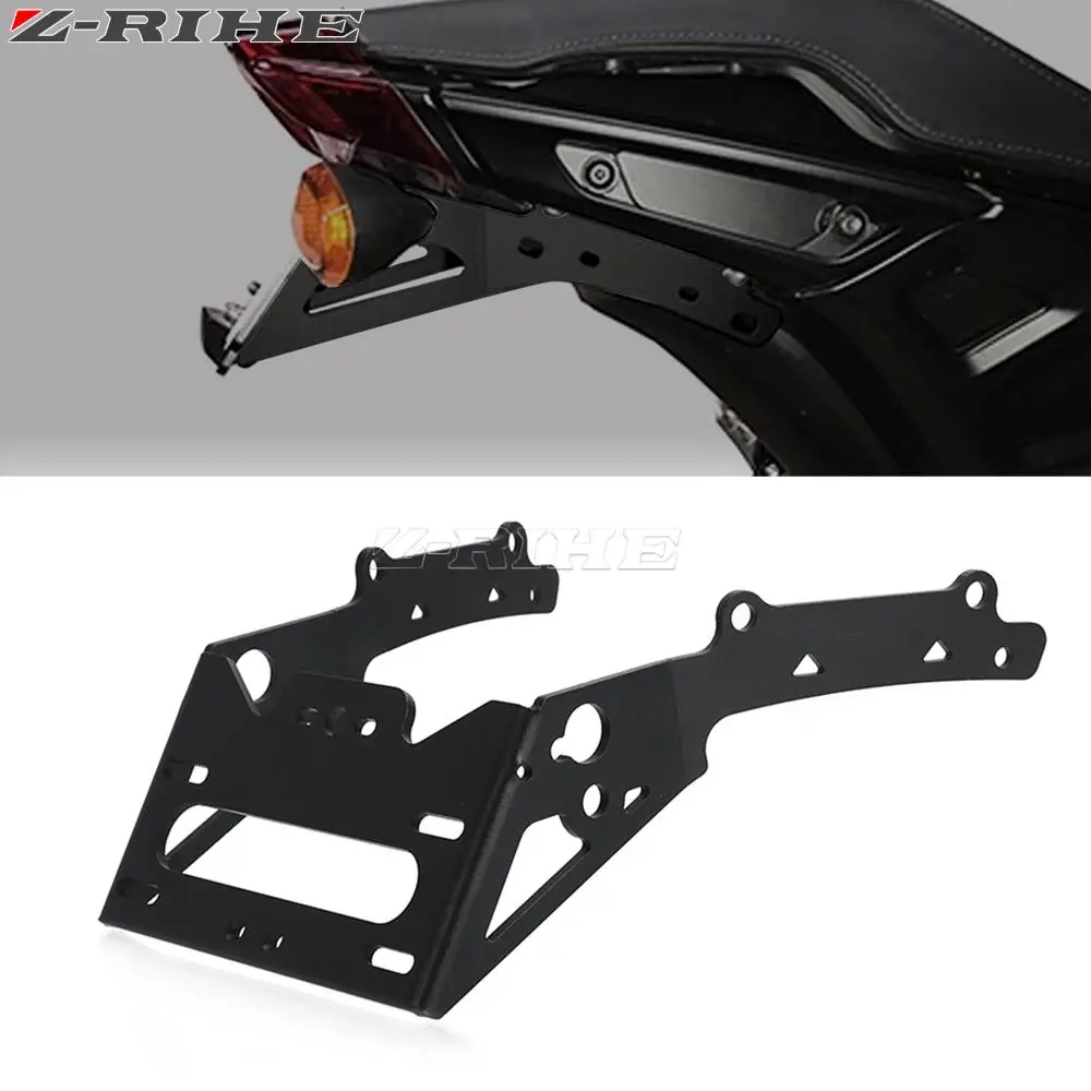 

Fit For Indian FTR 1200 FTR1200 2019-2022 2023 2024 Motorcycle License Plate Holder Bracket Rear Tail Tidy Fender Eliminator Kit
