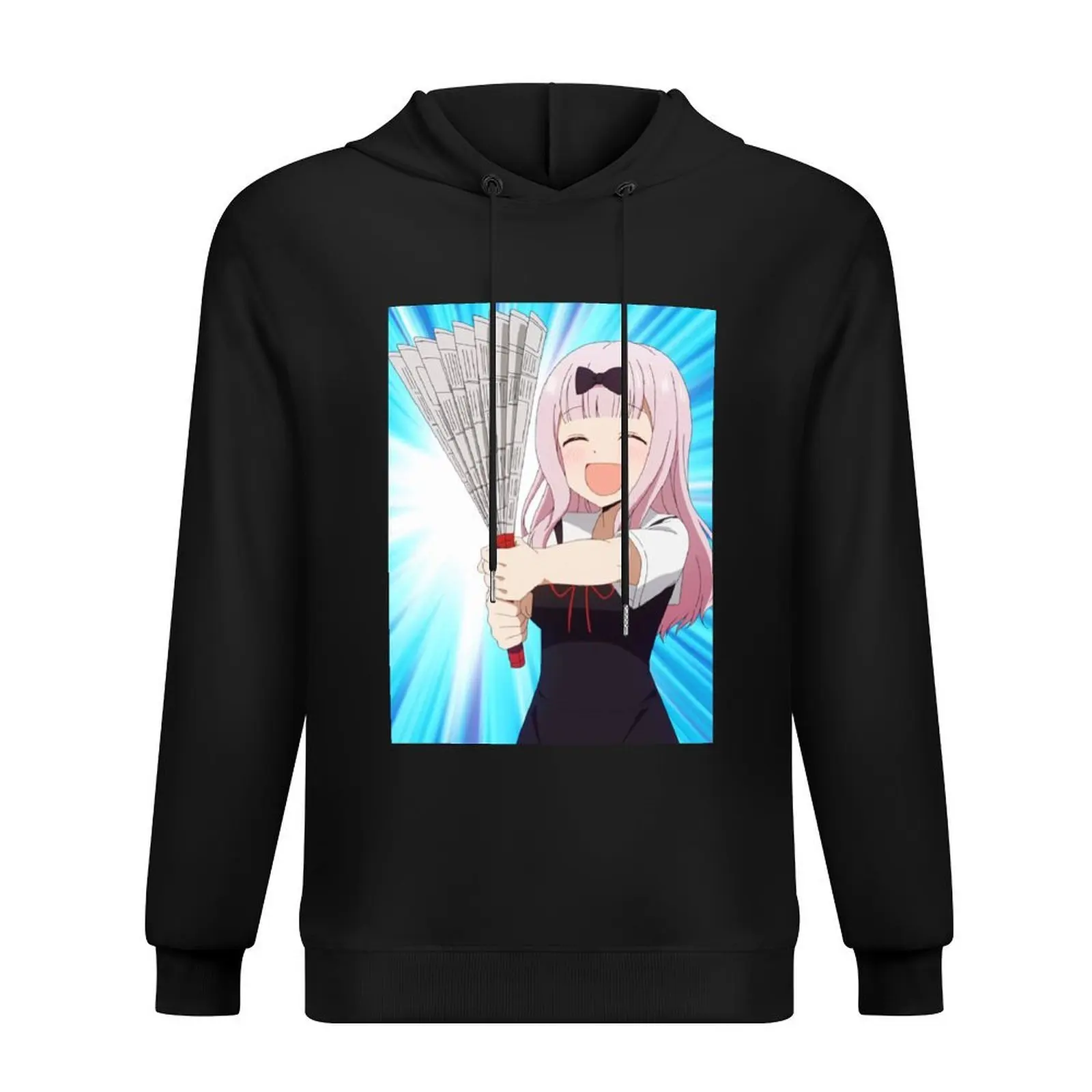 

Funny Fujiwara Anime Girl Hoodie men's winter sweater autumn men's sweat-shirt set men clothes big size hoodie