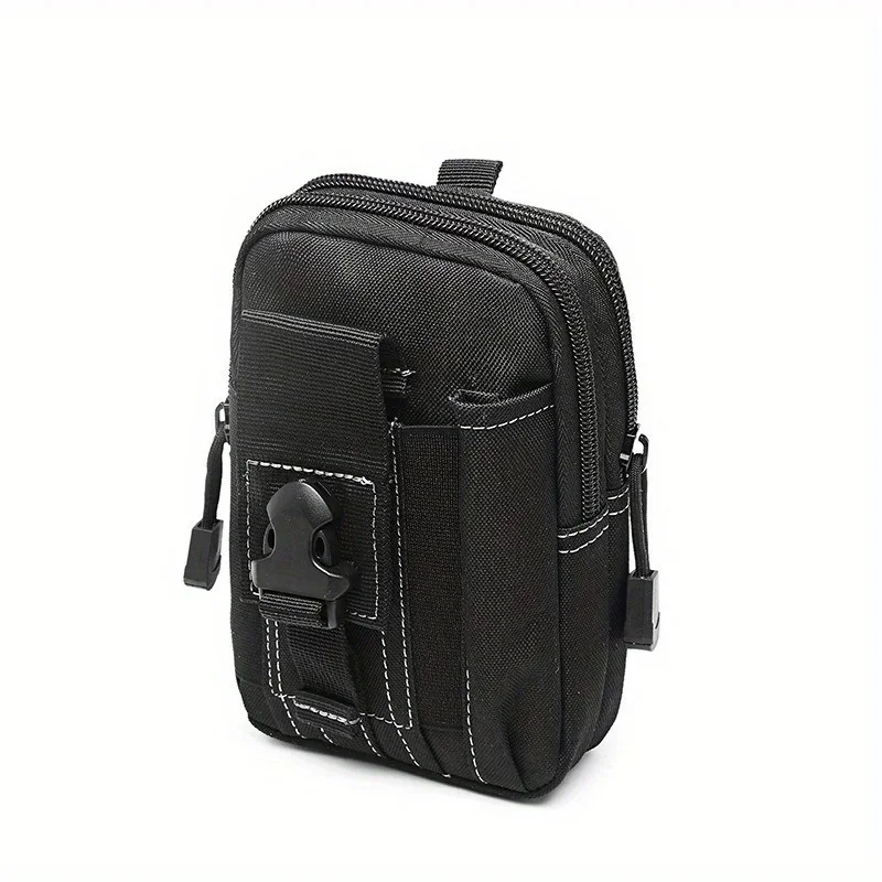 Multi-layer Waist Pack, Men's Casual Bag, Travel Purse Waterproof Belt Zipper Handbag, Outdoor Sport Multi-functional Fanny Pack image 3