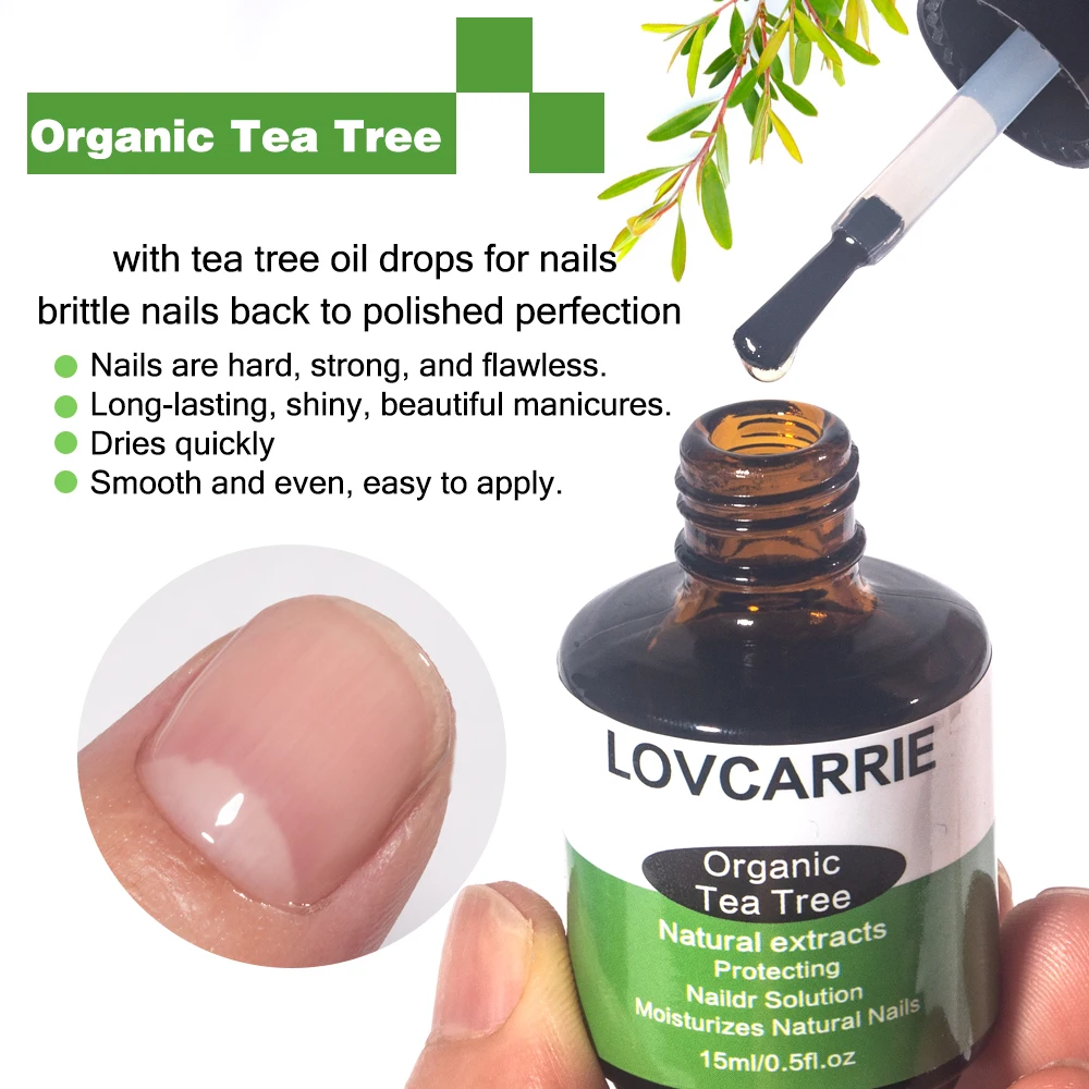 Lov carrie Bio-Teebaum Nagel hautöl Nagel reparatur lösung 15ml natürliche Feuchtigkeit erweichen Nagel verstärker heilen trockene Nägel Haut