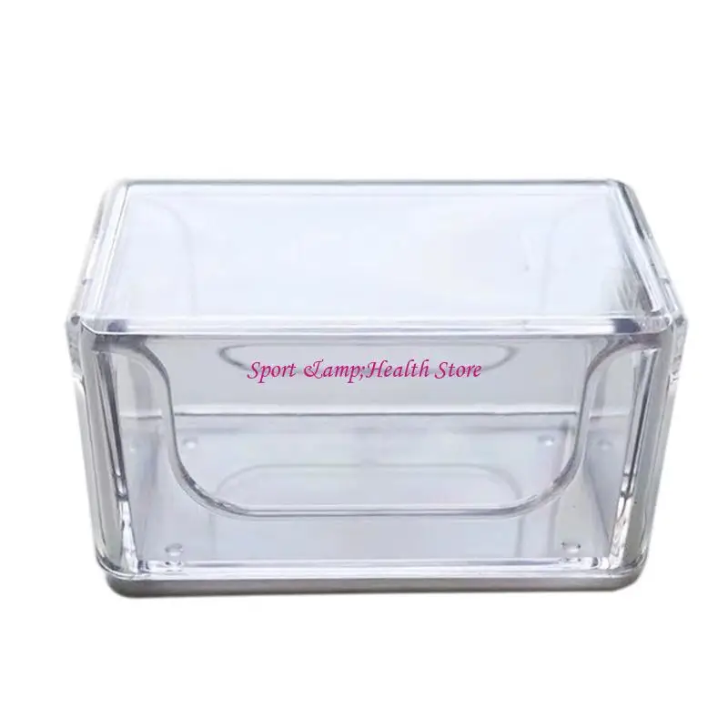 

Акриловая бильярдная коробка для порошковой коробки прозрачная защитная крышка мела легко в использовании