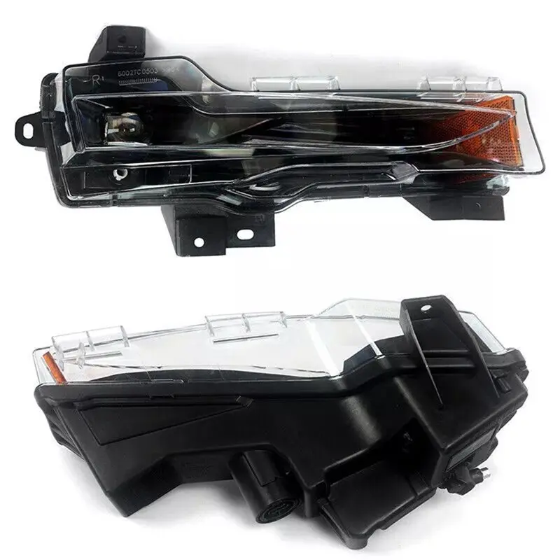 A80X For Tesla Model 3 Y 2017-2023 Compatible 2 Pcs Front Bumper Fog Light Driving Lamp Part Numbers 1077391-00-E 1077392-00-E