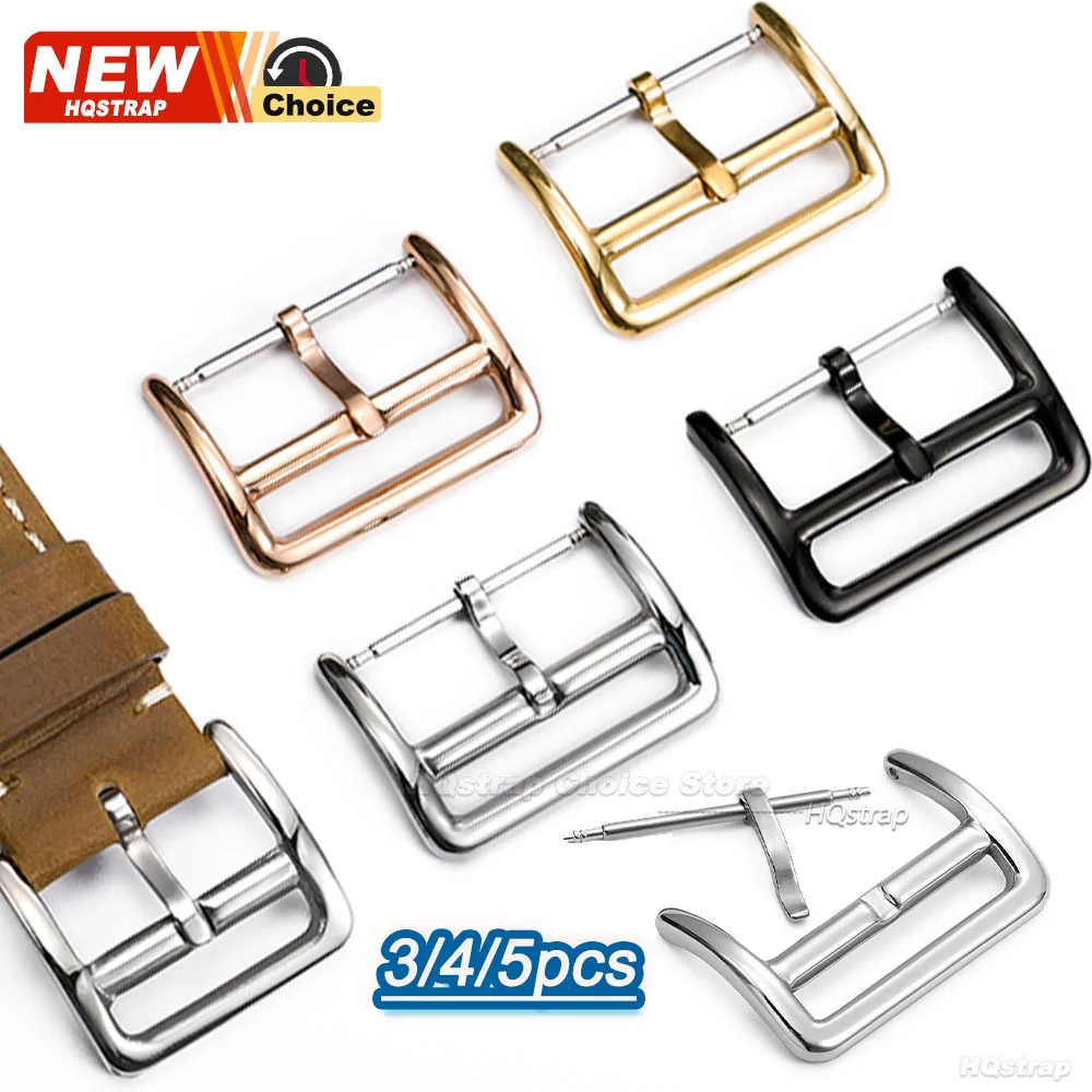 3/4/5 stücke 16mm 18mm 20mm Metall Schnalle Solide Quadratische Taste Edelstahl Verschluss silber Schwarz Gold Uhr Taste Reparatur Werkzeuge