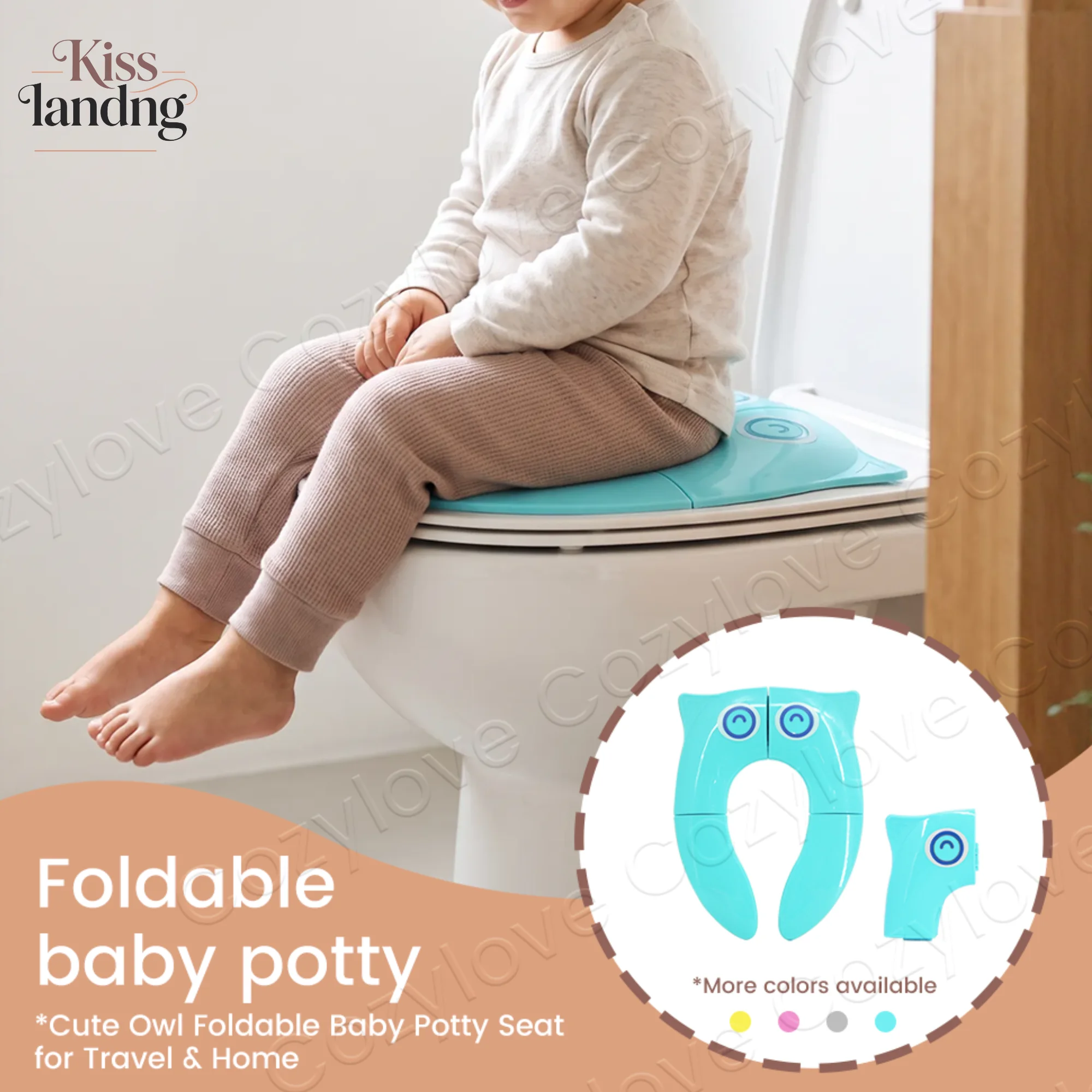 Toddler Potty Training Seat - مقعد تدريب الأطفال على استخدام المرحاض،