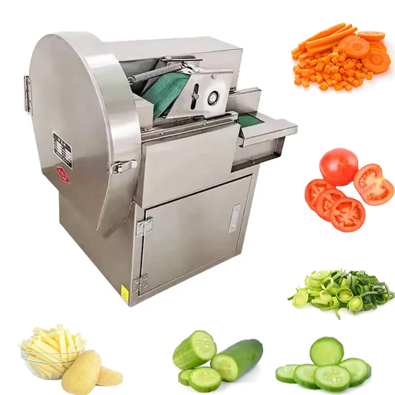Cafeteria kindergarten hotel household fully automatic vegetable cutter with basic motor parts