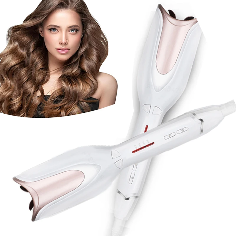 

Портативный и популярный многофункциональный электрический прибор для завивки волос, автоматическая плойка для создания крупных локонов, выпрямитель для волос.